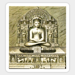 Eastern God Buddha Sticker